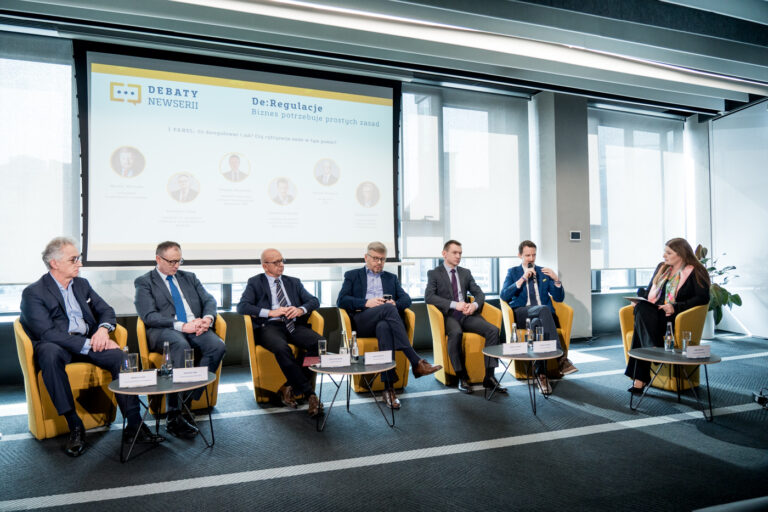 [TRANSMISJA] Debata „De:Regulacje. Biznes potrzebuje prostych zasad” z udziałem przedstawicieli KE oraz Rzecznika MŚP